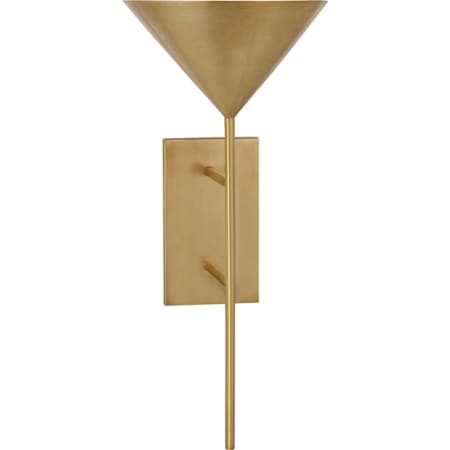 Visual Comfort Orsay 16" Tall LED Wall Sconce Hand-Rubbed Antique Brass