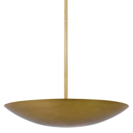 Visual Comfort Comtesse 6 Light 24" Wide Pendant Hand-Rubbed Antique Brass