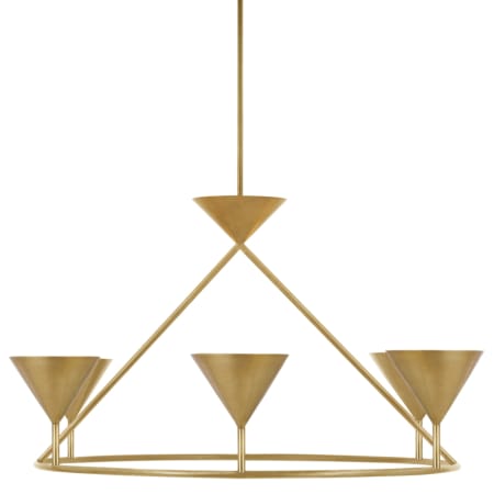 Visual Comfort Orsay 6 Light 36" Wide LED Ring Chandelier Hand-Rubbed Antique Brass