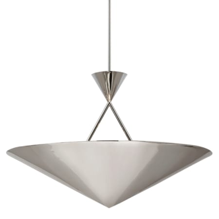 Visual Comfort Orsay 6 Light 30" Wide Pendant Polished Nickel