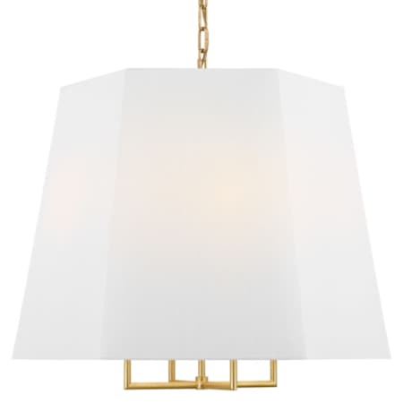 Visual Comfort Lille 4 Light 23" Wide Drum Chandelier Gild