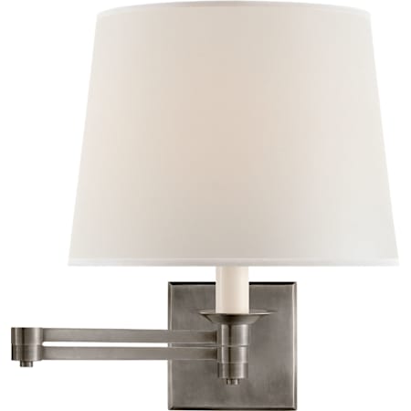 Visual Comfort Evans 13" Tall Wall Sconce Antique Nickel