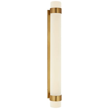 Visual Comfort Barton 3" Wide LED Bath Bar Natural Brass