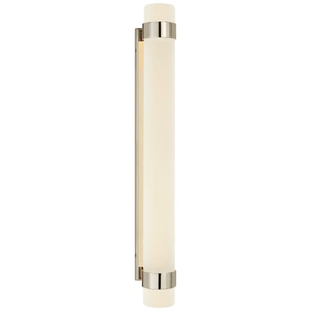 Visual Comfort Barton 3" Wide LED Bath Bar Polished Nickel