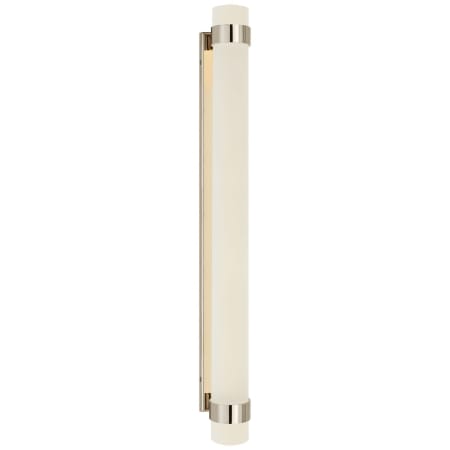 Visual Comfort Barton 3" Wide LED Bath Bar Polished Nickel