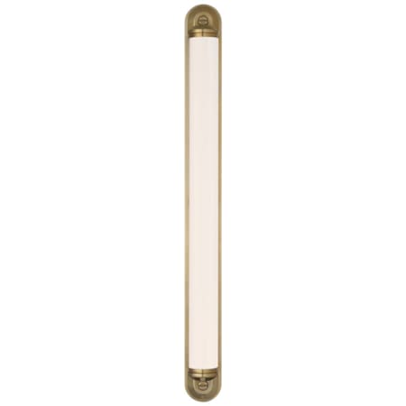 Visual Comfort Belgrave 32" Tall LED Bathroom Sconce Natural Brass