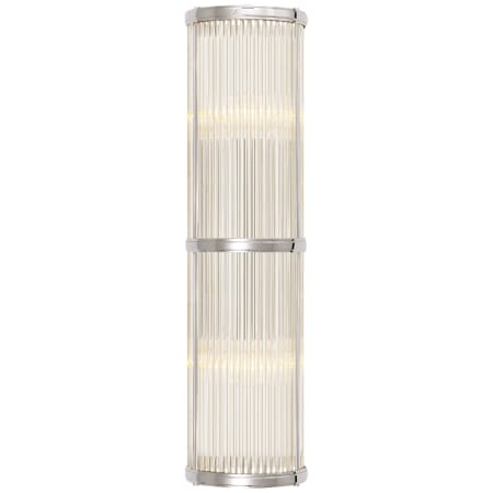 Visual Comfort Allen 2 Light 6" Wide Bath Bar Polished Nickel