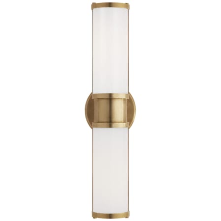 Visual Comfort Lichfield 2 Light 5" Wide Bath Bar Natural Brass