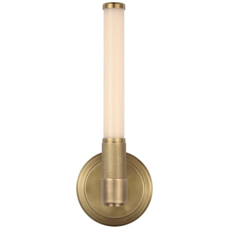 Visual Comfort Barrett 13" Tall LED Bathroom Sconce Natural Brass