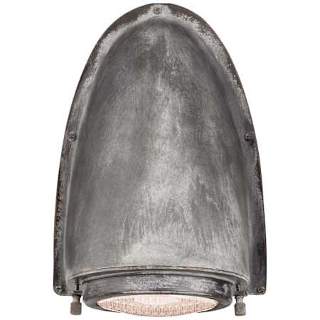 Visual Comfort Grant 11" Tall Outdoor Wall Sconce Weathered Zinc