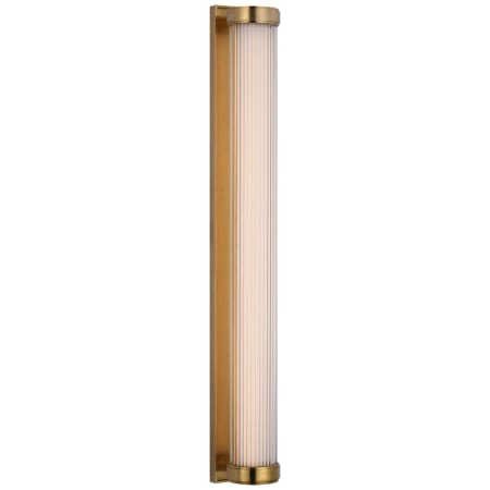 Visual Comfort Ranier 3" Wide LED Bath Bar Natural Brass