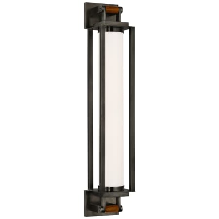 Visual Comfort Northport 4" Wide LED Bath Bar Bronze / Teak