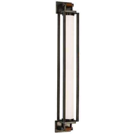 Visual Comfort Northport 4" Wide LED Bath Bar Bronze / Teak