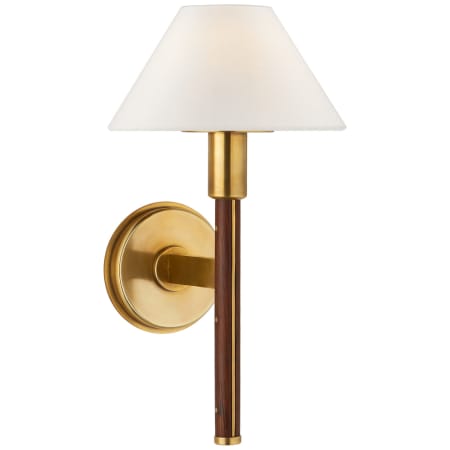 Visual Comfort Radford 14" Tall Wall Sconce Natural Brass and Natural Rift Oak