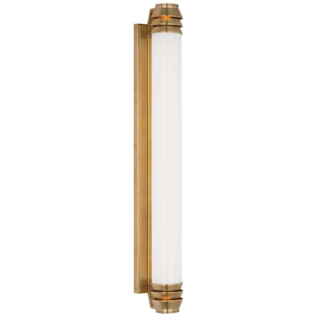 Visual Comfort Chadwell 25" Tall LED Wall Sconce Natural Brass