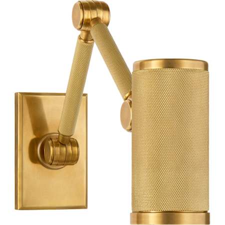 Visual Comfort Barrett 10" Tall LED Wall Sconce Natural Brass