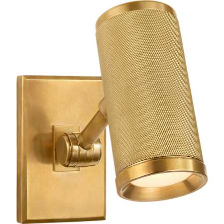 Visual Comfort Barrett 8" Tall LED Wall Sconce Natural Brass
