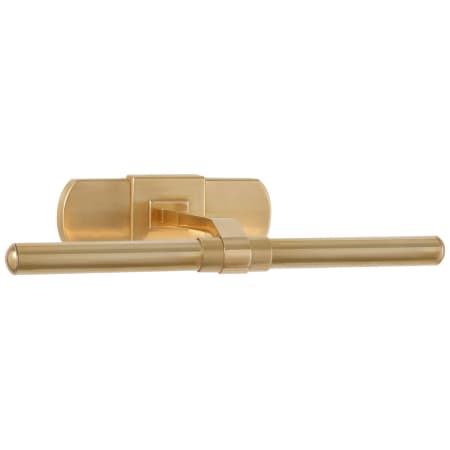 Visual Comfort Langley 13" Wide LED Picture Light Natural Brass