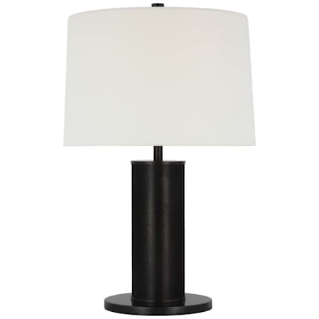 Visual Comfort Beckford 23" Tall Buffet Table Lamp Bronze / Linen