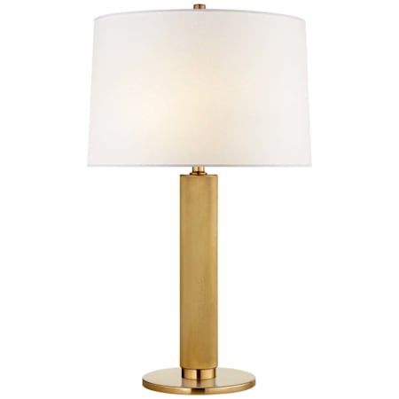 Visual Comfort Barrett 2 Light 29" Tall Buffet Table Lamp Natural Brass