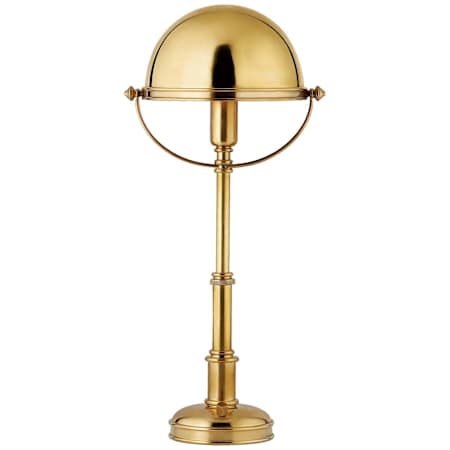 Visual Comfort Carthage 21" Tall Buffet Table Lamp Natural Brass