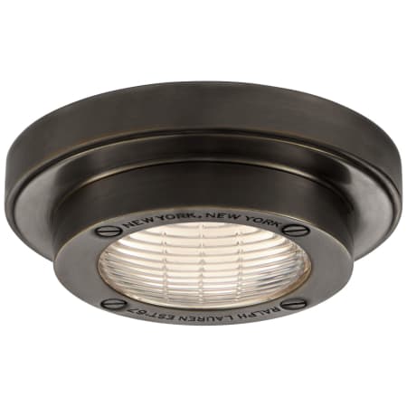 Visual Comfort Grant 5" Wide LED Flush Mount Ceiling Fixture Bronze