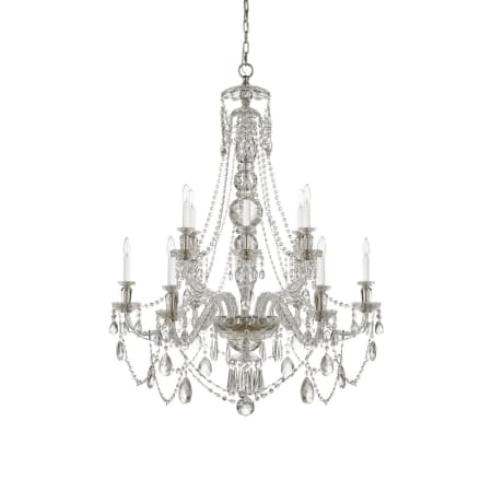 Visual Comfort Daniela 12 Light 31" Wide Crystal Empire Chandelier Crystal