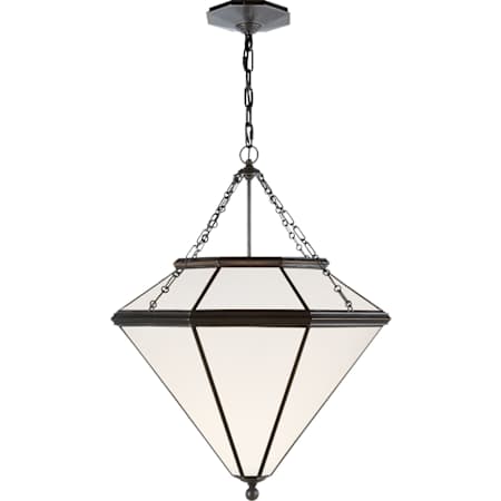 Visual Comfort Cannes 4 Light 22" Wide Pendant Bronze