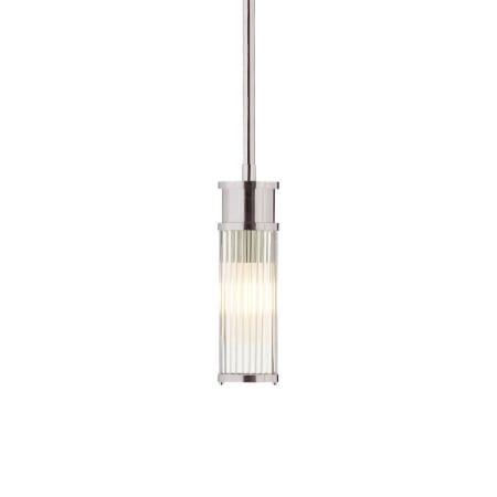 Visual Comfort Allen 3" Wide Mini Pendant Polished Nickel