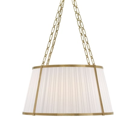 Visual Comfort Windsor 8 Light 30" Wide Pendant Natural Brass