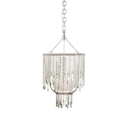 Visual Comfort Kayla 2 Light 21" Wide Waterfall Chandelier Polished Nickel