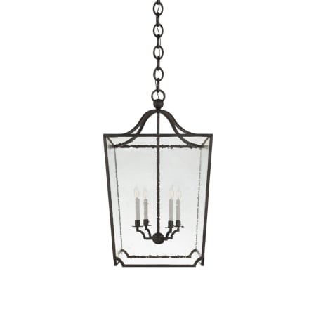 Visual Comfort Beatrice 4 Light 24" Wide Lantern Chandelier Aged Iron
