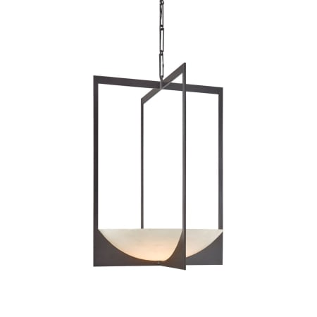 Visual Comfort Michaela 28" Wide LED Pendant Aged Iron / Alabaster