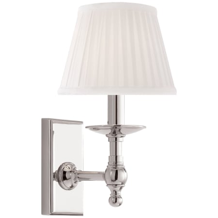Visual Comfort Payson 11" Tall Wall Sconce Polished Nickel