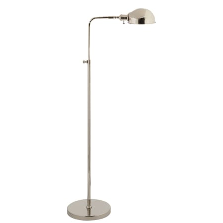 Visual Comfort Old Pharmacy 54" Floor Lamp with Metal Shade by Studio VC Polished Nickel