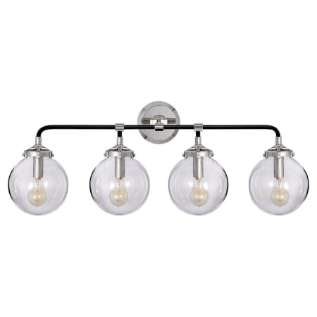 Polished Nickel / Black