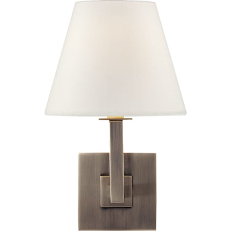 Visual Comfort Architectural 14" Tall Wall Sconce Brushed Steel