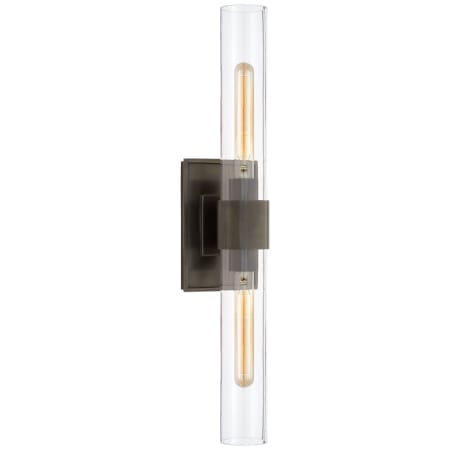 Visual Comfort Presidio 2 Light 5" Wide Bath Bar Bronze