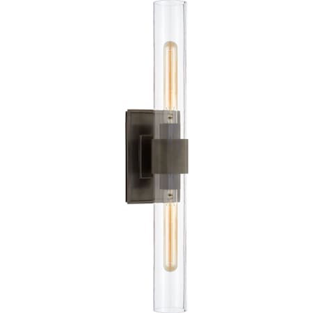Visual Comfort Presidio 2 Light 5" Wide Bath Bar Bronze