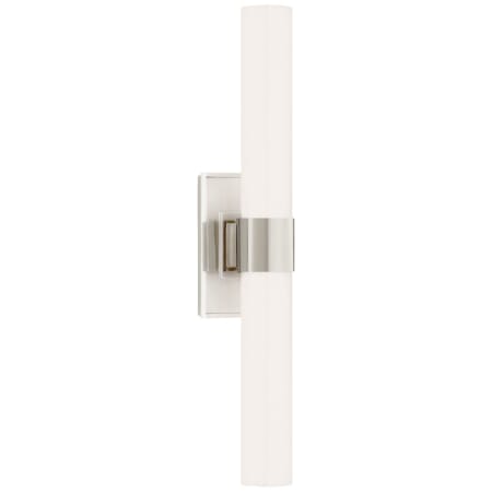 Visual Comfort Presidio 2 Light 5" Wide Bath Bar Polished Nickel