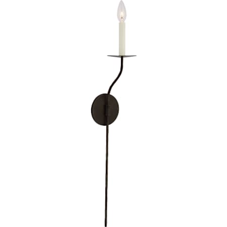 Visual Comfort Belfair 29" Tall Wall Sconce Aged Iron