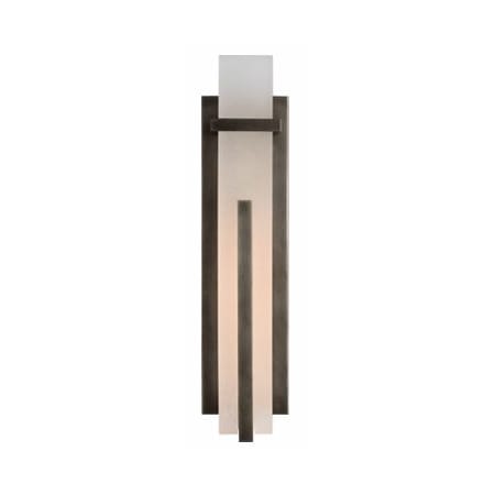 Visual Comfort Malik 19" Tall LED Wall Sconce Bronze / Alabaster