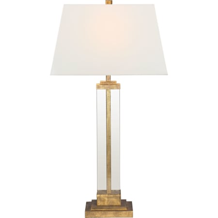 Visual Comfort Wright 33" Tall Buffet Table Lamp Gilded Iron