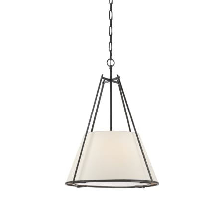 Visual Comfort Aspen 21" Wide Pendant Blackened Rust