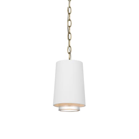 Visual Comfort Sydney 6" Wide Mini Pendant Soft Brass