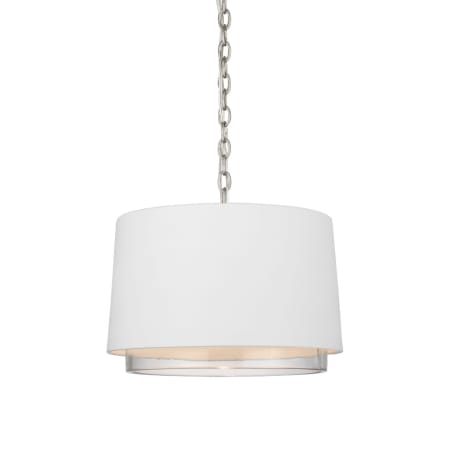 Visual Comfort Sydney 14" Wide Pendant Polished Nickel