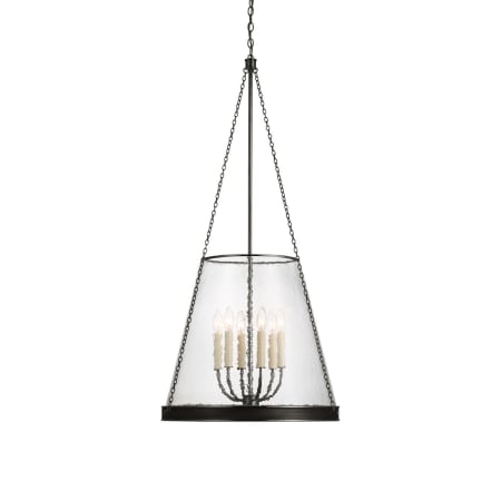 Visual Comfort Reese 6 Light 23" Wide Pendant Bronze