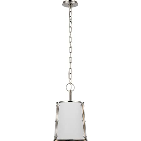 Visual Comfort Hastings 12" Wide Pendant Polished Nickel