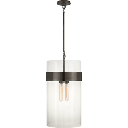 Visual Comfort Presidio 13" Medium Pendant by Ian K. Fowler Bronze