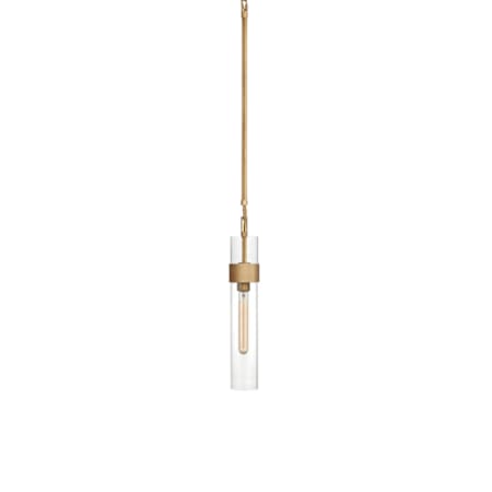 Visual Comfort Presidio 3" Wide Mini Pendant Hand-Rubbed Antique Brass